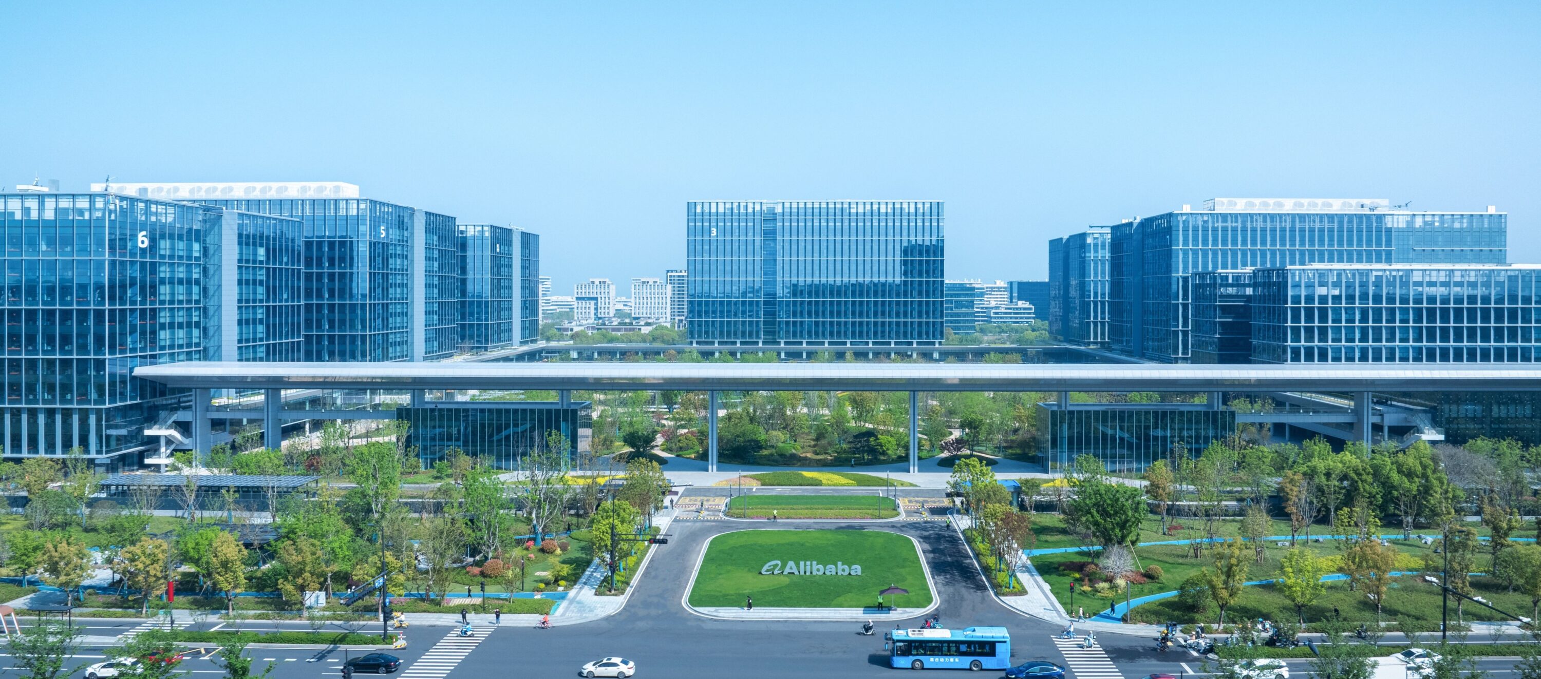 杭州阿里巴巴园区实景